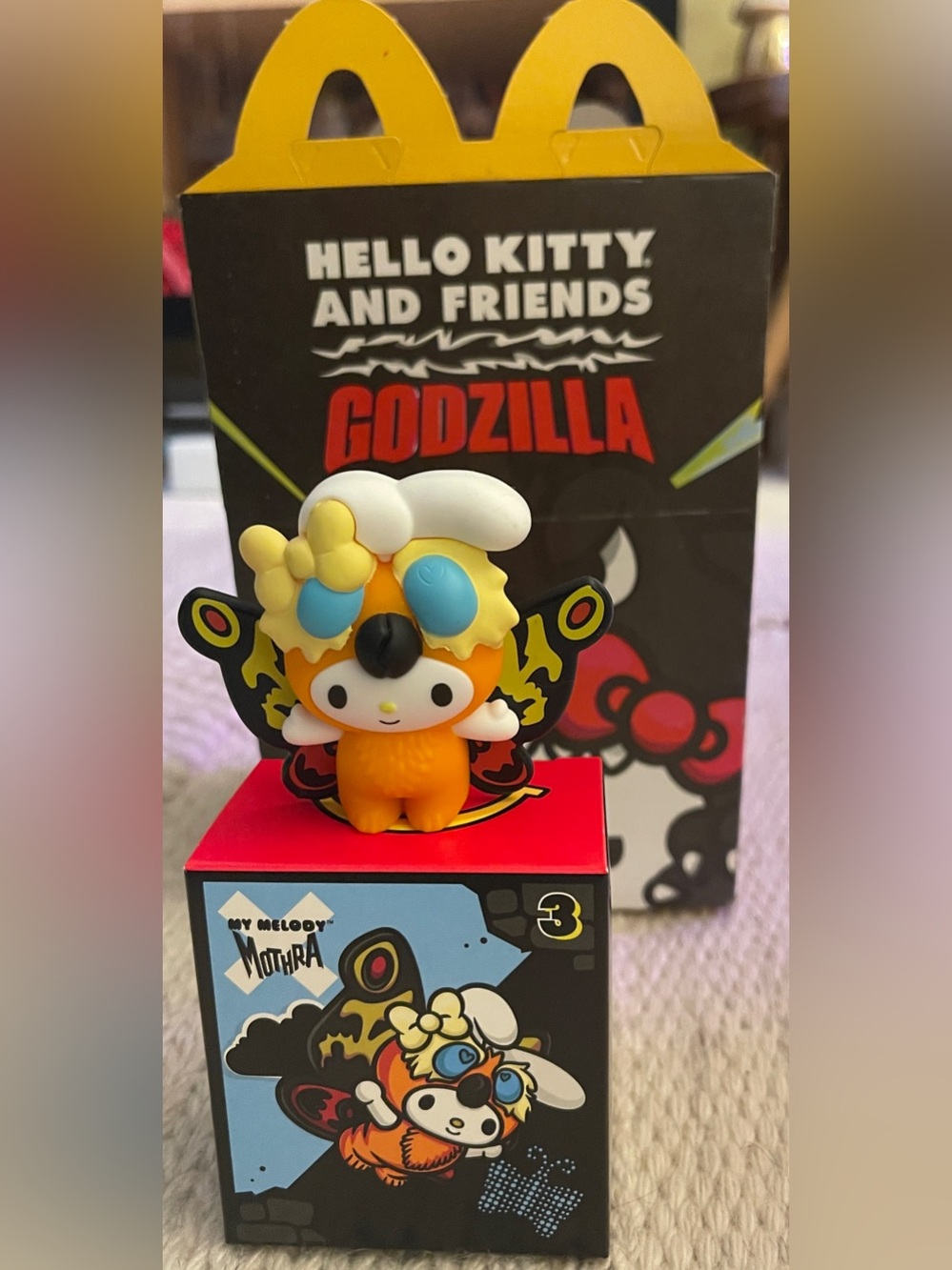 McDonalds “Mothra” Happy Meal Toy. #3